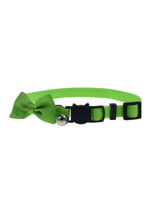 Bow Tie Designed Collar Green