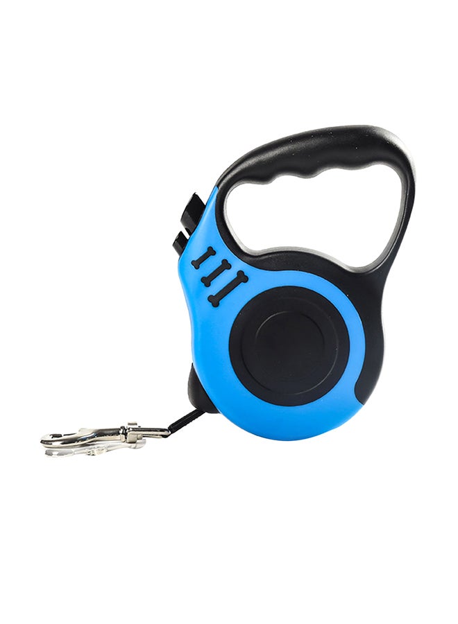 Automatic Retractable Non-Slip Grip Leash Blue/Black 200grams