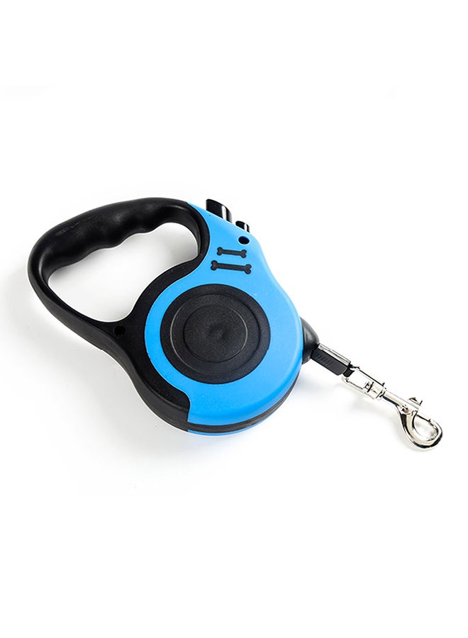 Automatic Retractable Non-Slip Grip Leash Blue/Black 200grams