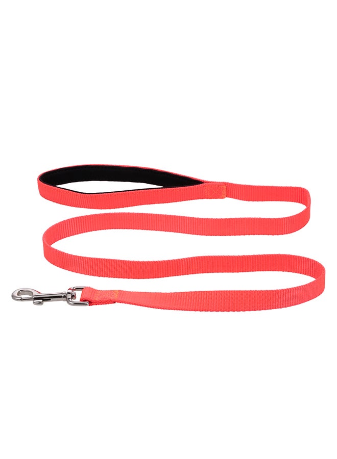 Training Leash With Padded Handle Orange/Black 114grams