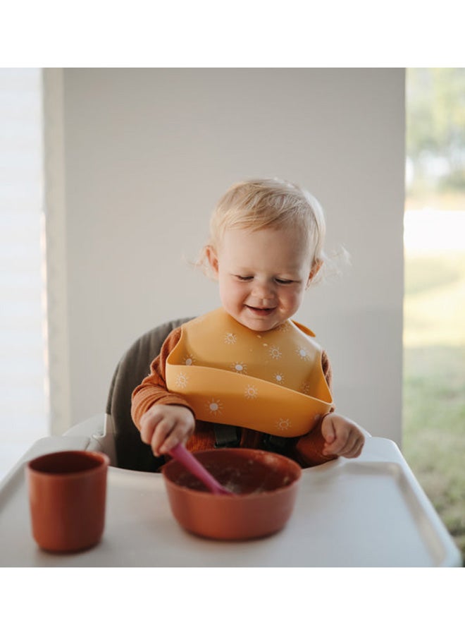 Silicone Baby Bib - Sunshine