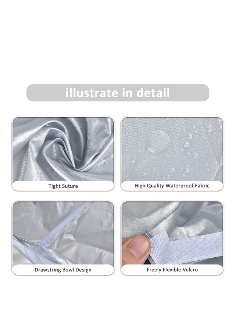 Hair Cutting Cape Umbrella, Hairdressing Cloak Beard Shaving Waterproof Hairdressing Kit Haircut Accessories Salon Barber, Hair Cutting Waterproof Cloth Perm Hair Dyeing Clothing Gray