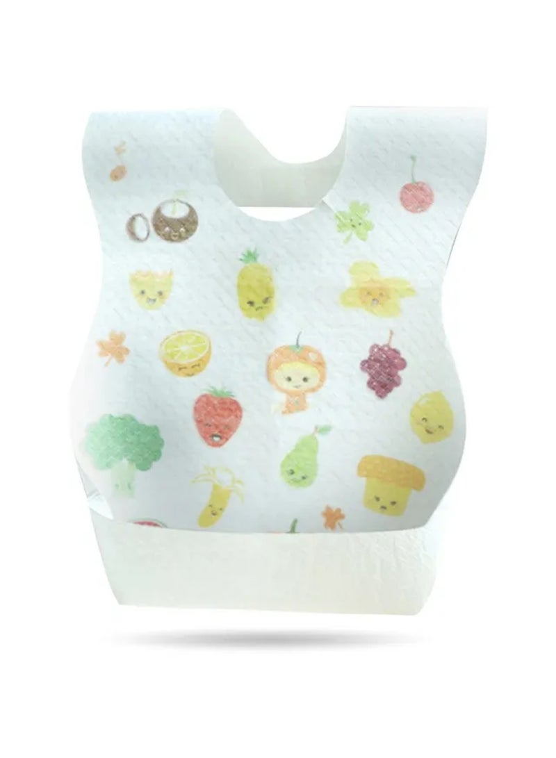 Disposable Bibs Pack Of 150 Fruits