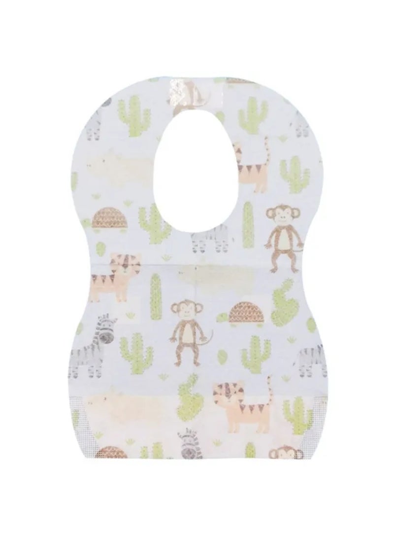 Disposable Bibs Pack Of 150 Animal