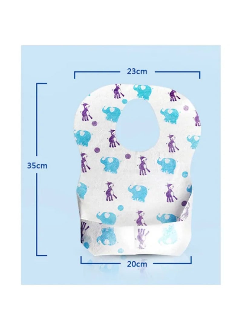 Disposable Bibs Pack Of 200 Elephant