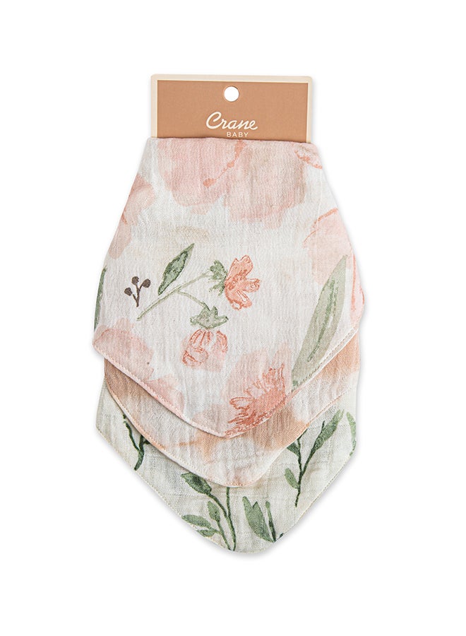 3 Pieces Parker Muslin Bib Set