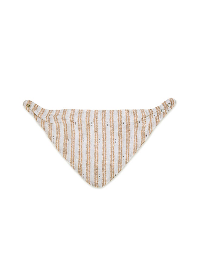 3 Pieces Ezra Muslin Bib Set, One Size