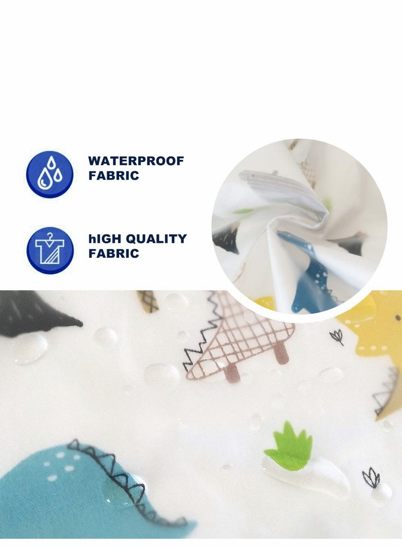 Baby Waterproof Sleeved Bib, Long Sleeve for Toddler, 3 Pack Infant Art Smock Apron 6-36 Months