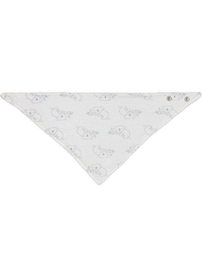 Little Beginnings 3Pack Bandana Set For Babies Nursery Bibs For Drooling And Teething Burp Cloth For Infants Koala