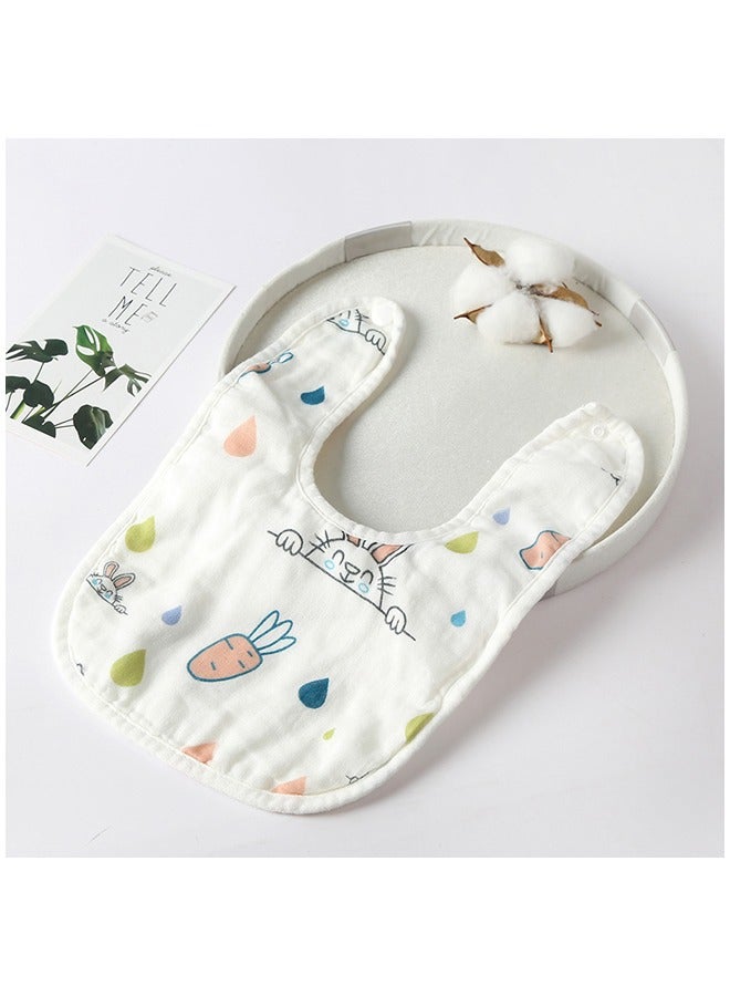 Pack Of 4 Baby Cotton Bib Set