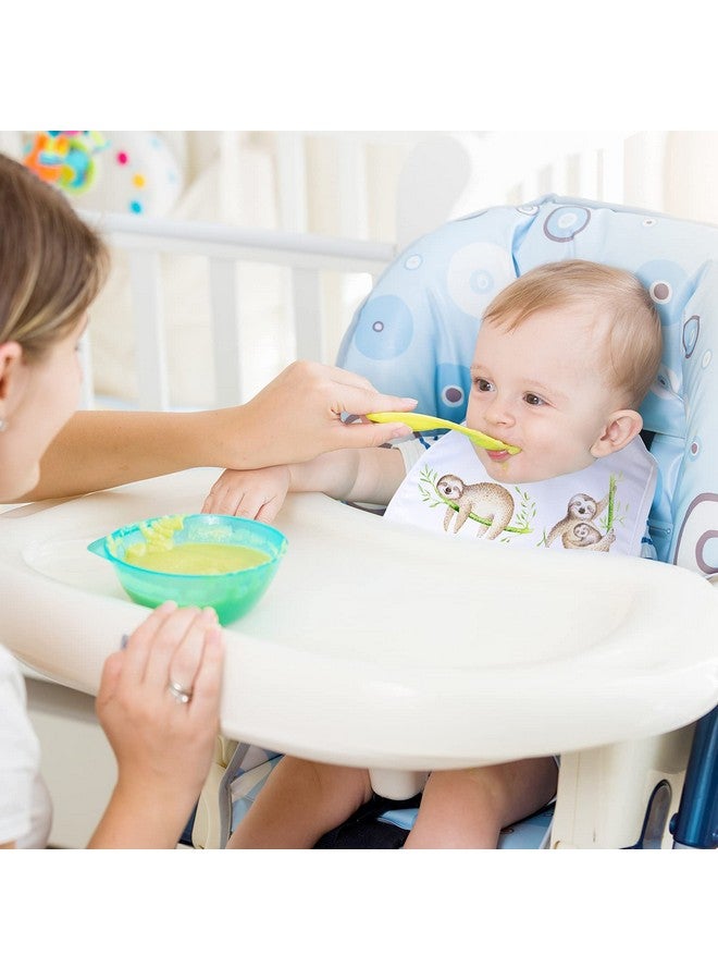 20 Pieces Sublimation Blanks White Bibs For Baby Decorating Washable Reusable Fabric Bibs (White)