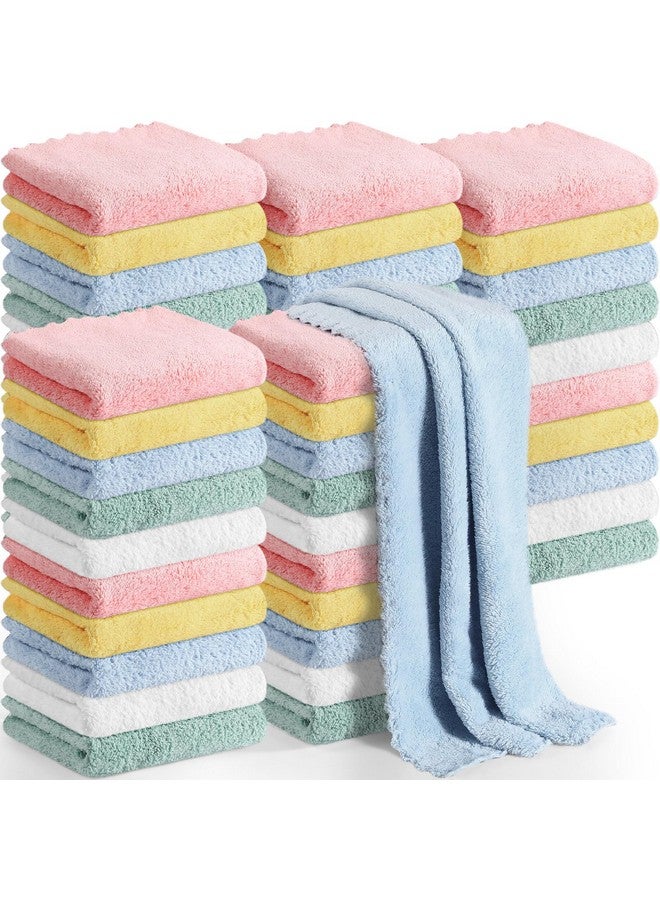 50 Pack Baby Burp Cloths 20''X10'' Absorbent Burping Cloths For Baby Girl Boy Large Baby Rags Towels For Newborn Essential(Colorful)