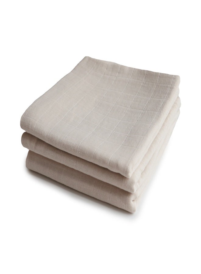 Muslin Cloth 3-Pack Fog