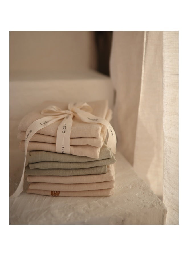 Muslin Cloth 3-Pack Fog