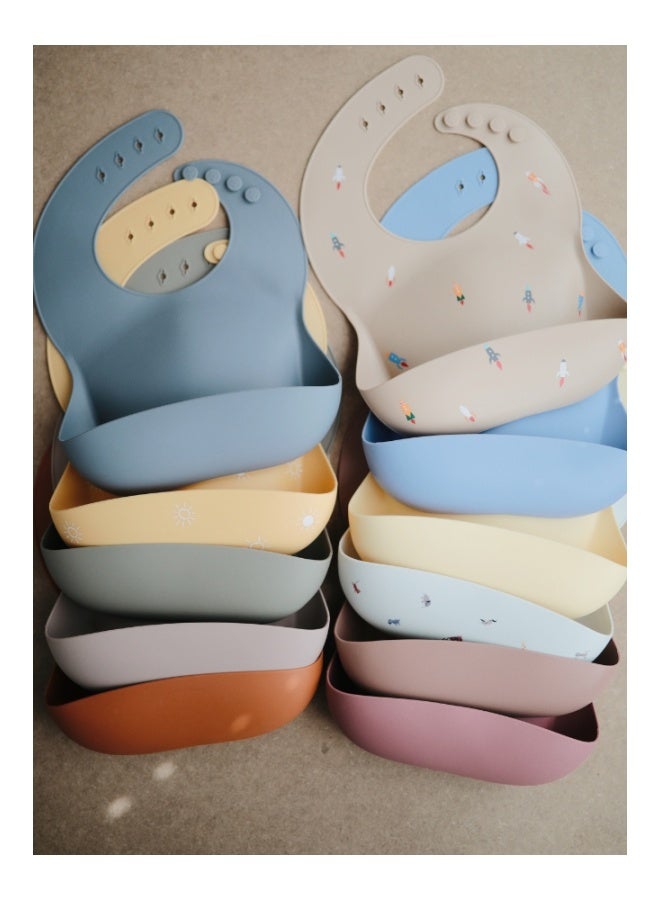 Silicone Bib Butterflies