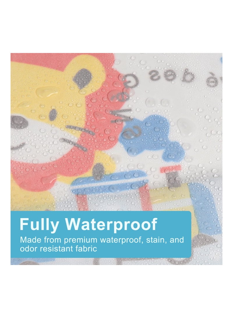 Waterproof Long Sleeve Baby Bibs, Sleeved Smock for Toddlers 6-36 Months, Perfect for Messy Mealtimes and Art Activities, Easy to Clean and Comfortable Fit.