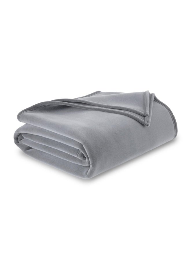 King Size Blanket All Season Luxury Warm Lightweight Durable Pill Resistant Bed Blankets Perfect For Bed Couch Sofa Grey Bed Blankets King Size Hotel Quality 90 X 108 Inch Grey