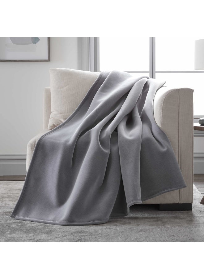 King Size Blanket All Season Luxury Warm Lightweight Durable Pill Resistant Bed Blankets Perfect For Bed Couch Sofa Grey Bed Blankets King Size Hotel Quality 90 X 108 Inch Grey