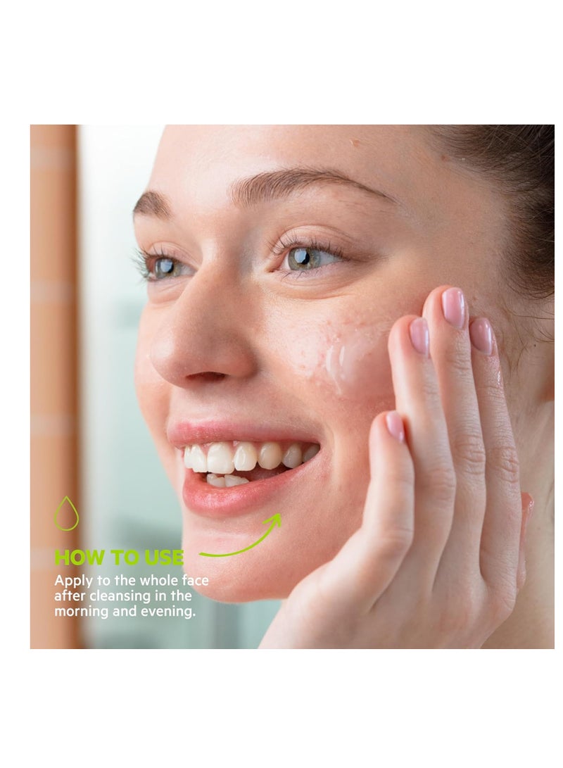 SVR Sebiaclear Active Gel - Face Gel-Cream for Oily to Combination Skin - Oil Free Facial Moisturizer with Niacinamide and PHA to reduce the appearance of Blemishes, Blackheads and Redness, 1.3 fl.oz.