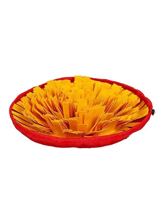 Pet Brain Games Snuffle Mat Orange/Red 48cm