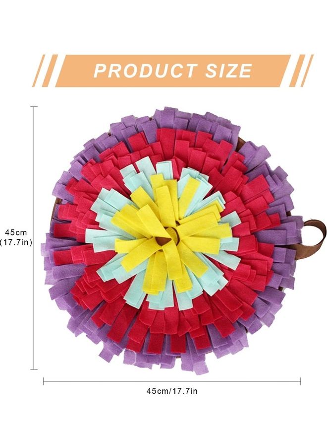 Pet Snuffle Feeding Mat Multicolour 45 x 45cm
