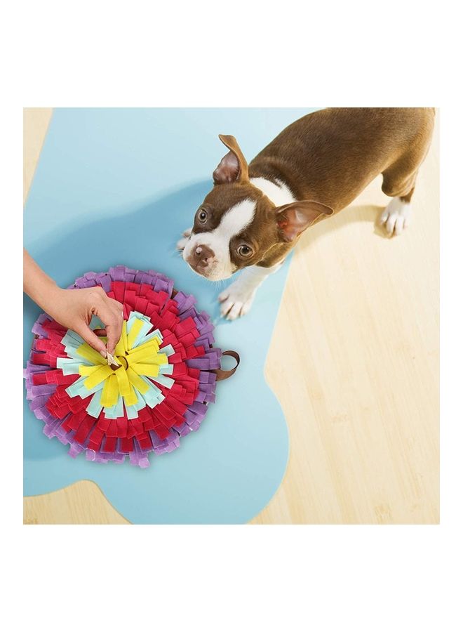 Pet Snuffle Feeding Mat Multicolour 45 x 45cm