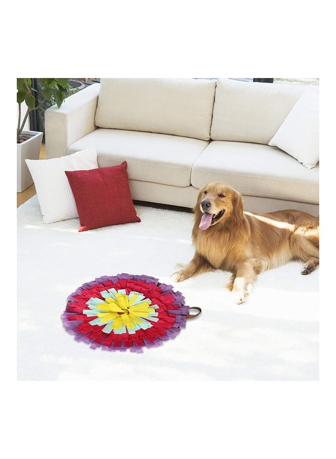 Pet Snuffle Feeding Mat Multicolour 45 x 45cm