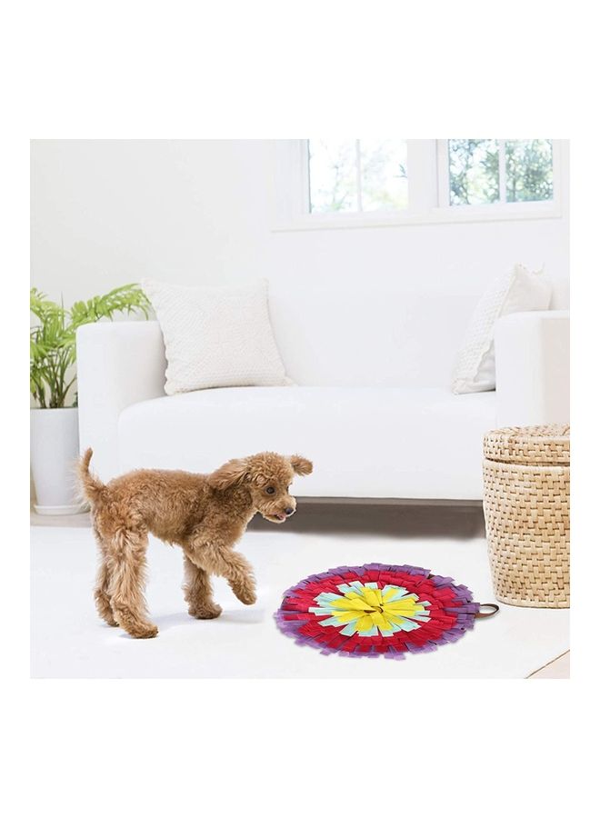 Pet Snuffle Feeding Mat Multicolour 45 x 45cm