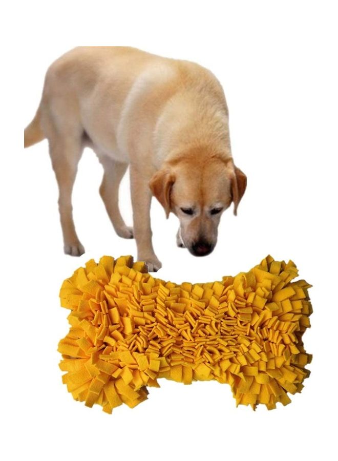 Pet Brain Games Snuffle Mat Yellow 42 x 25cm