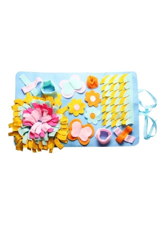 Pet Snuffle Feeding Mat Multicolour 75 x 45cm