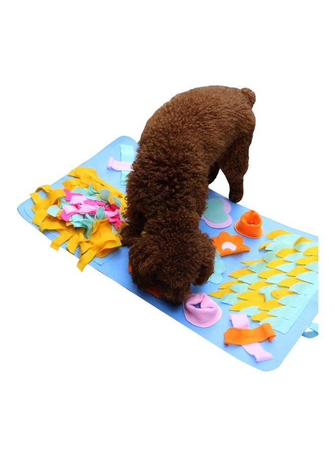 Pet Snuffle Feeding Mat Multicolour 75 x 45cm