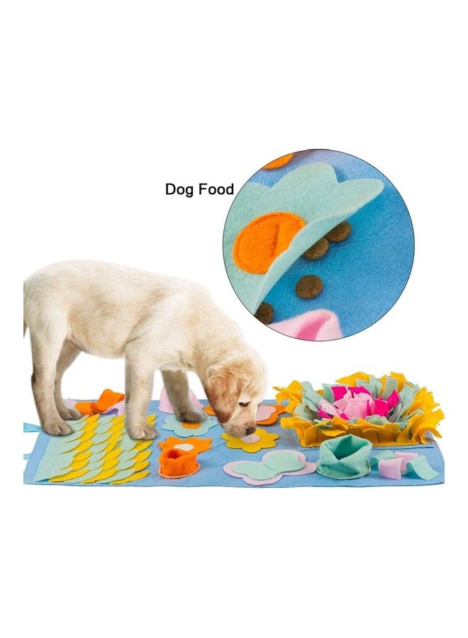 Pet Snuffle Feeding Mat Multicolour