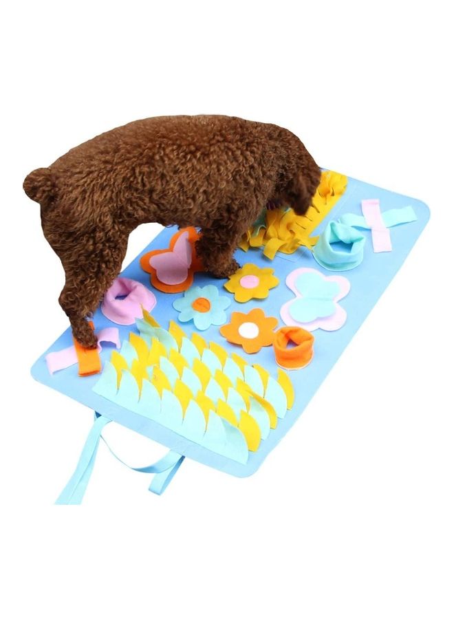 Pet Snuffle Feeding Mat Multicolour