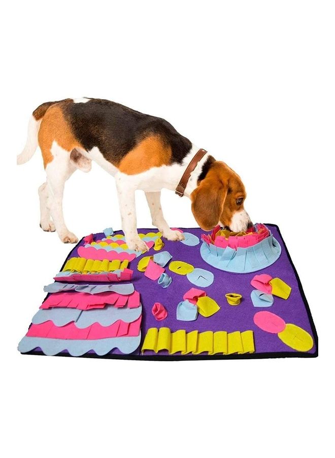 Pet Snuffle Feeding Mat Multicolour 40cm