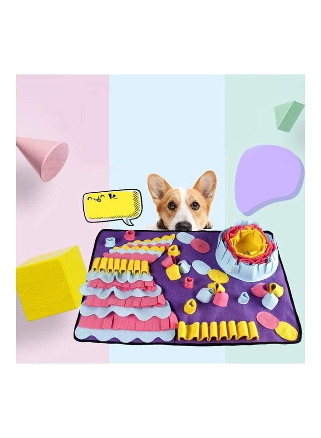 Pet Snuffle Feeding Mat Multicolour 40cm