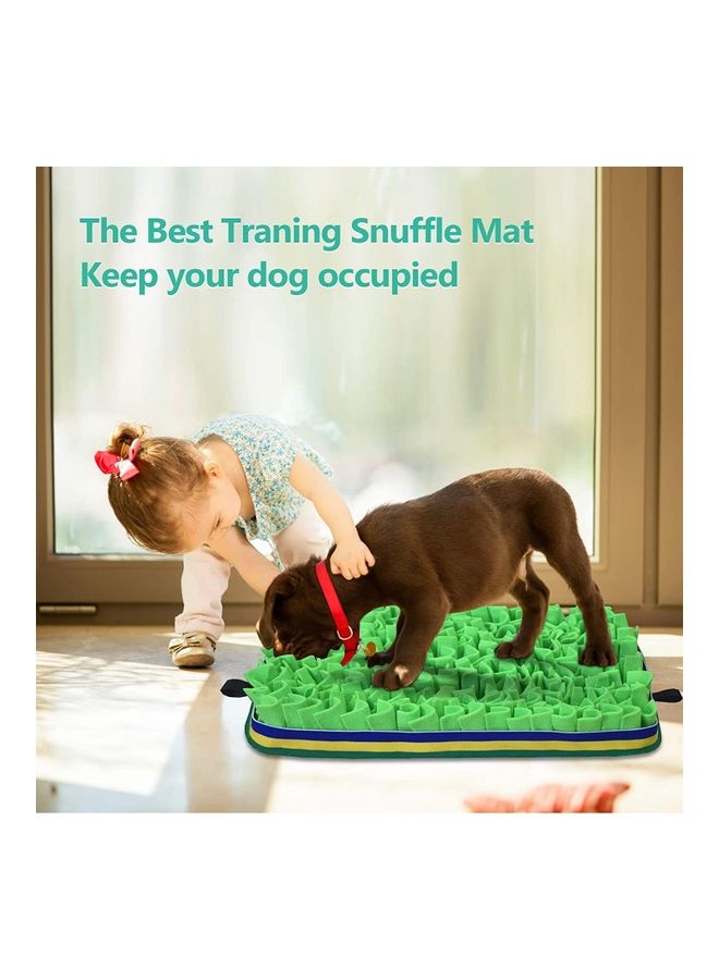 Pet Snuffle Feeding Mat Multicolour 12 x 20cm