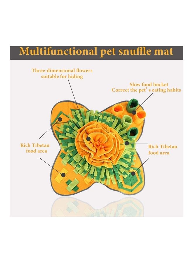 Pet Snuffle Feeding Mat Multicolour 41 x 41cm