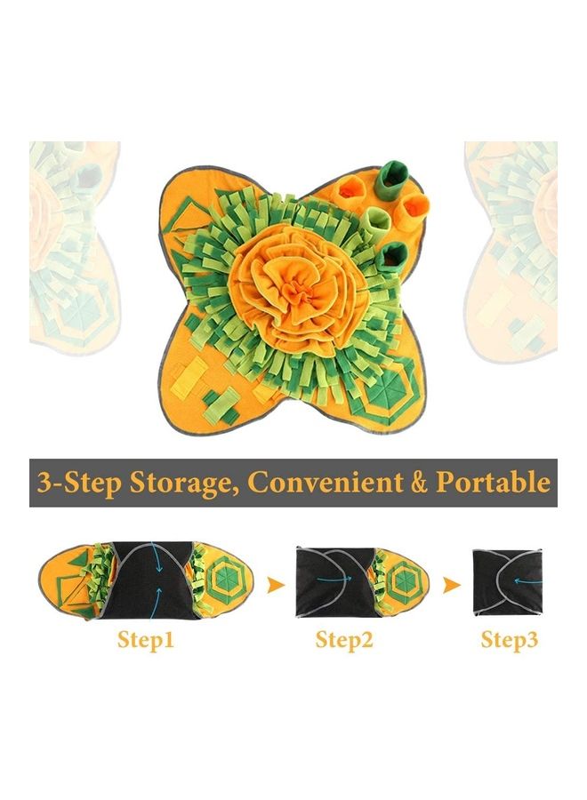 Pet Snuffle Feeding Mat Multicolour 41 x 41cm