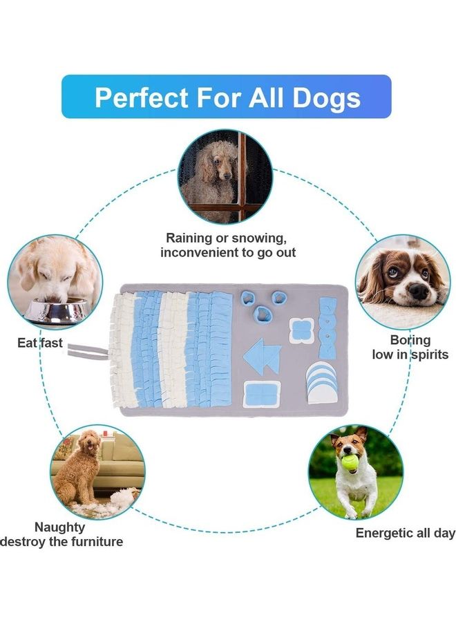 Pet Snuffle Feeding Mat Multicolour 60 x 100cm