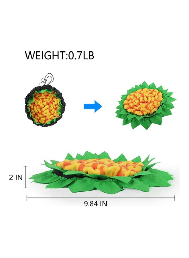 Pet Snuffle Mat Multicolour 9.81inch