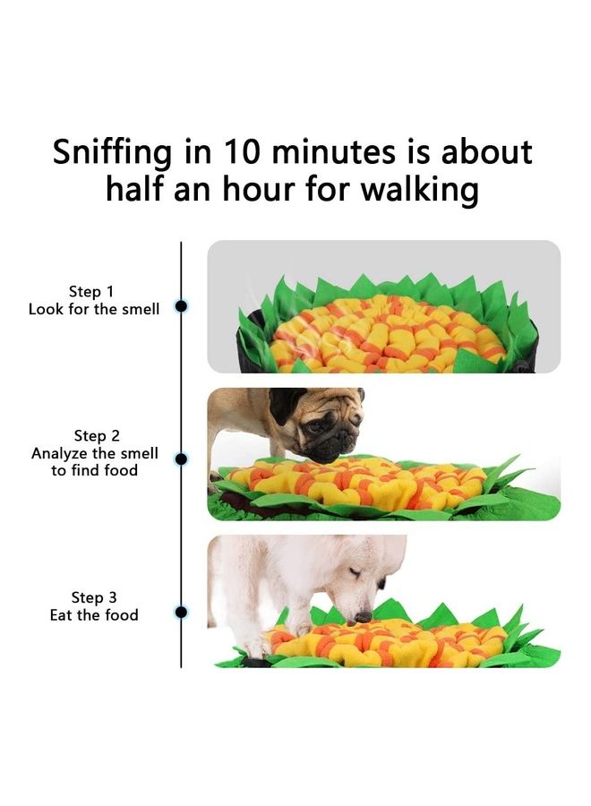 Pet Snuffle Mat Multicolour 9.81inch