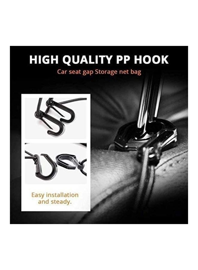 Pet Barrier with Auto Safety Mesh Black