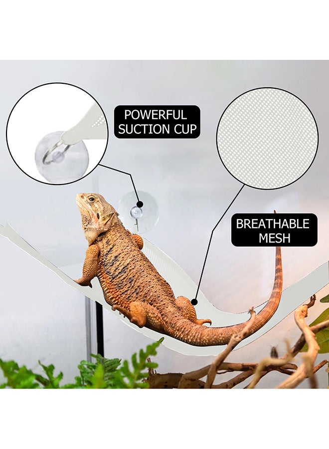 Small Reptile Universal Type Hammock White 17x2x14cm