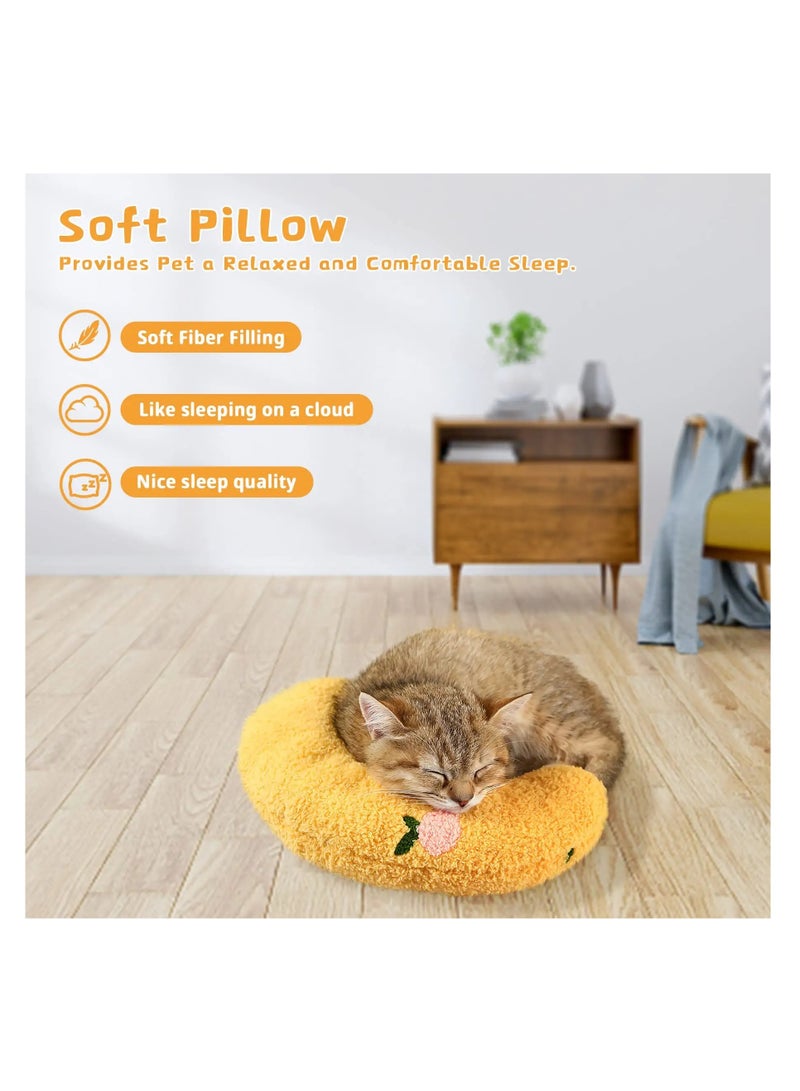 Pet Pillows for Cat Pet Toy Catnip Toys Soft Fluffy Cat Pillow