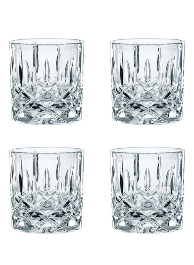 4-Piece Noblesse Glass Set Clear 4 x 8.4cm