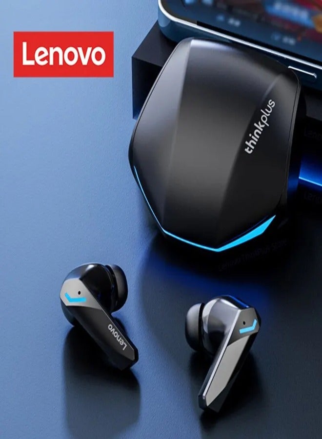 Wireless Sports Earbuds Bluetooth 5.3 Headphones with In-Ear Gaming Low Latency Dual Mode Touch Control Active Noise Cancelling Long Battery Life Music Headset