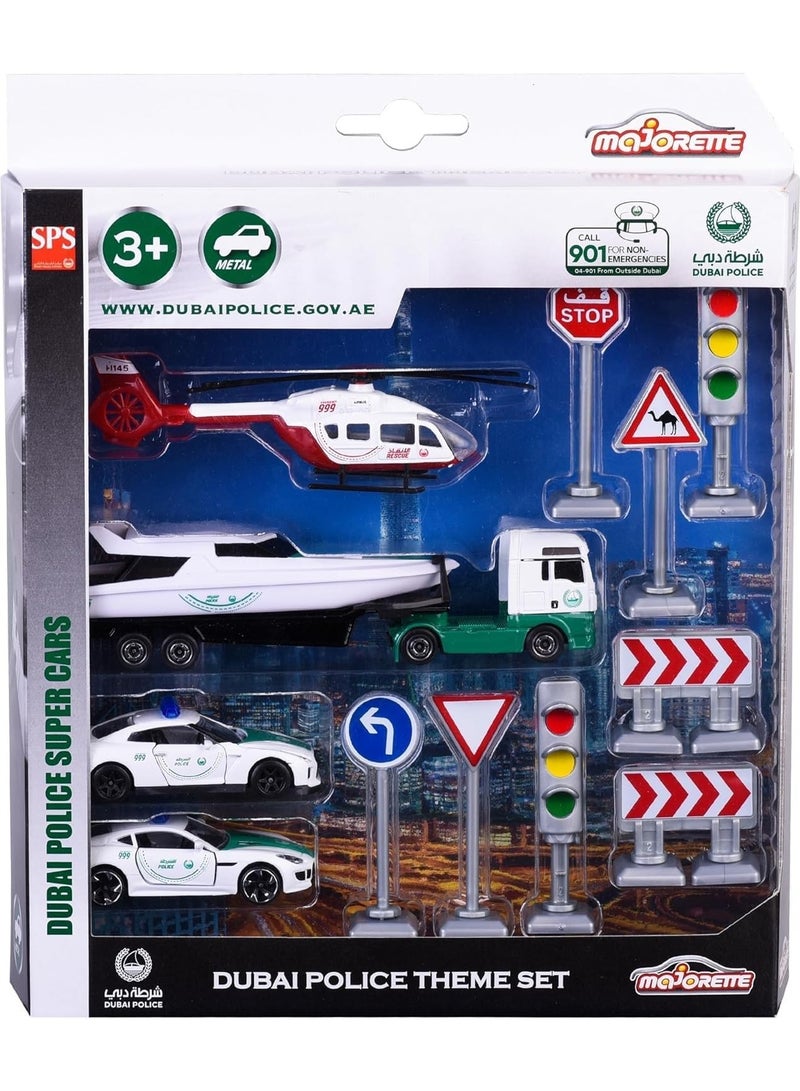 Dubai Police SOS Theme Set 16-Pieces Set