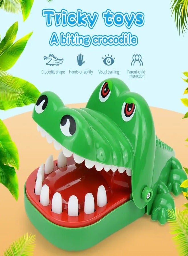 Crocodile Teeth Toy Rich Unique Design Bite Finger Toy for Kids Alligator Biting Finger Dentist Game of Luck Pranks Kids Toys