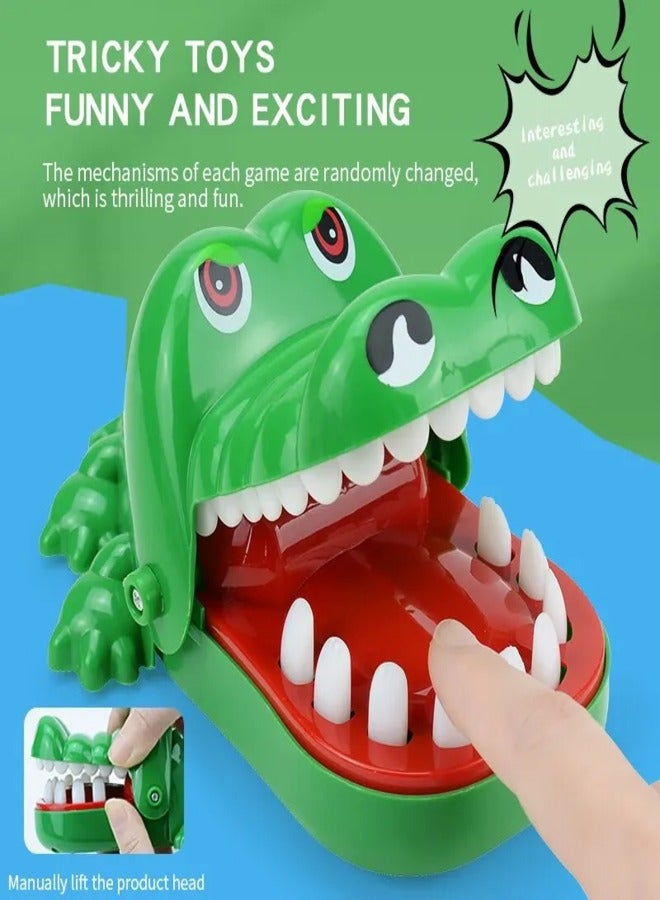 Crocodile Teeth Toy Rich Unique Design Bite Finger Toy for Kids Alligator Biting Finger Dentist Game of Luck Pranks Kids Toys