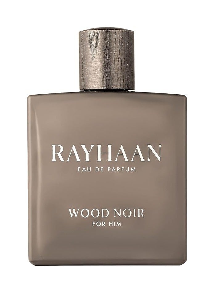 Rayhaan Wood Noir for Him Eau de Parfum Spray 100 ml